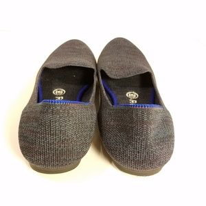 rothys navy heather loafer